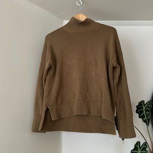 Everlane 100% cotton brown sweater